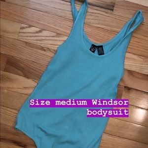 Teal bodysuit
